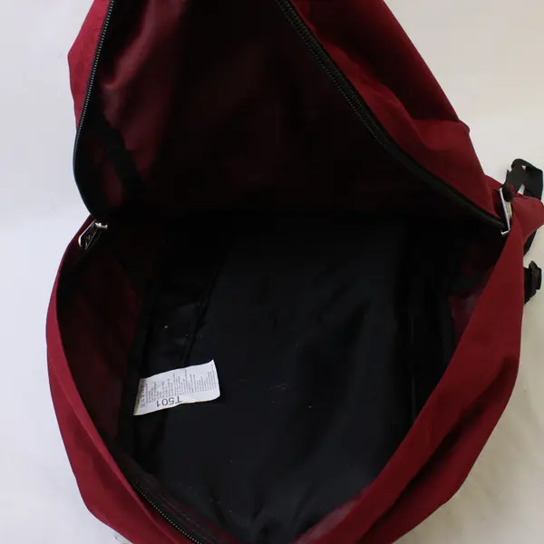 JanSport Dark Red and Black Backpack Flawed