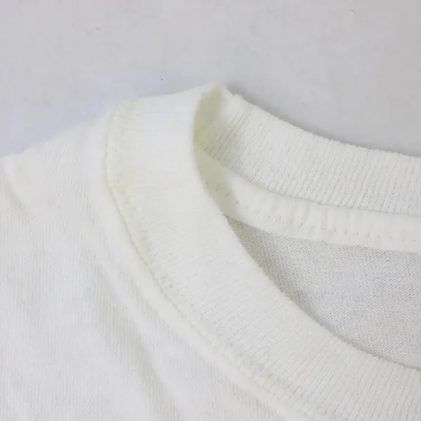 Lot of 2 Hanes Comfort Soft White Crew-Neck Short-Sleeved T-Shirt Men's Medium
