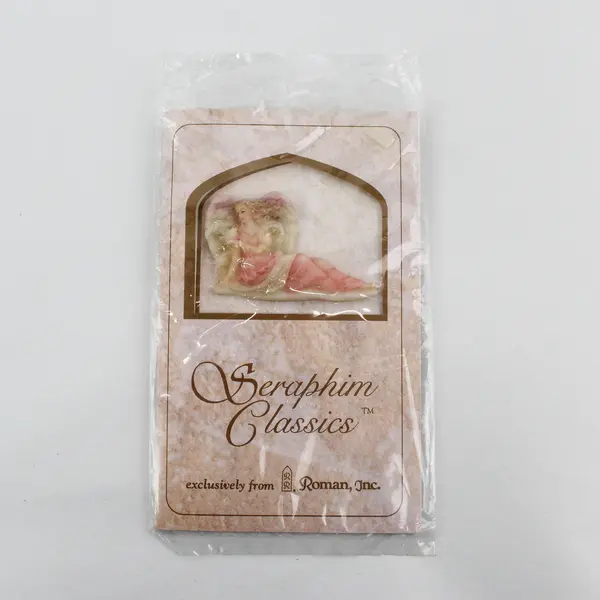 1996 Roman, Inc. Seraphim Classics Angel Pin 78037 Original Packaging 