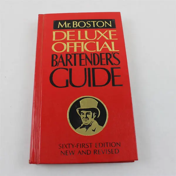 Vintage Deluxe Official Bartenders Guide HC Mr. Boston Distiller 61st Printing 