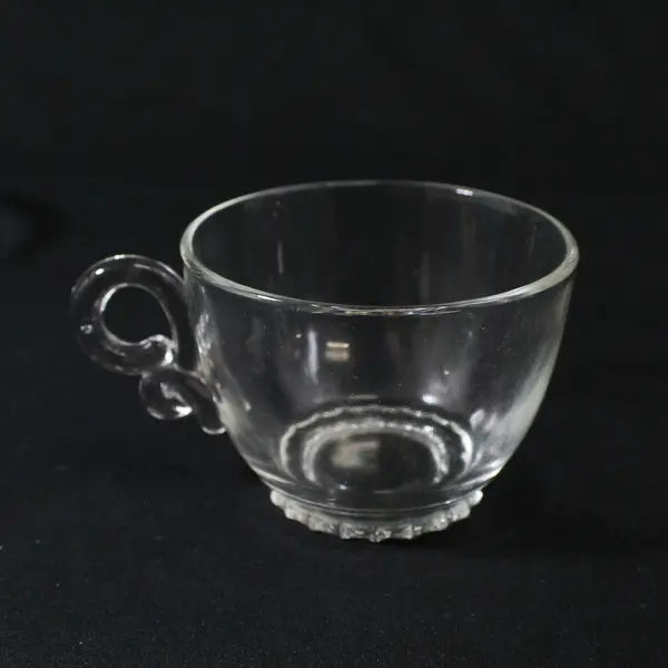 Set of 5 Heisey Lariat Punch Cups 