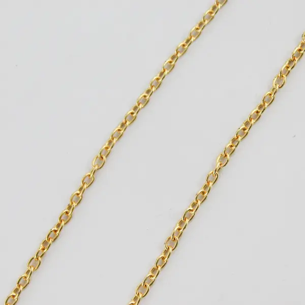 Fringed Gold-Tone Boho Drop Necklace Blue Stones 19"