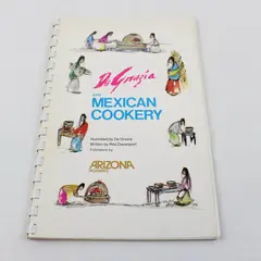 Vintage 1976 De Grazia and Mexican Cookery Cookbook Arizona Highways