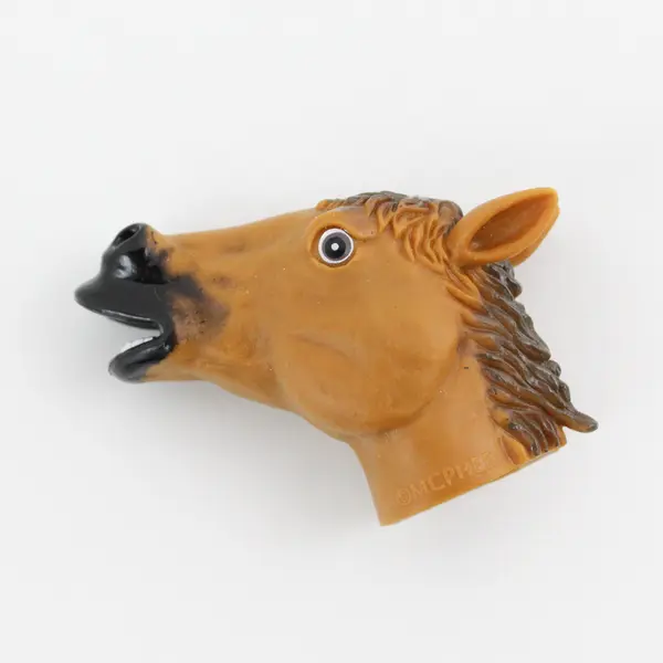 5-Piece McPhee Rubber Horse Finger Puppet