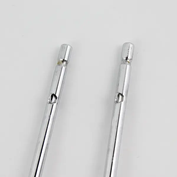 Set of 2 Stainless Steel Dough Hook Mixer Attachments 7"