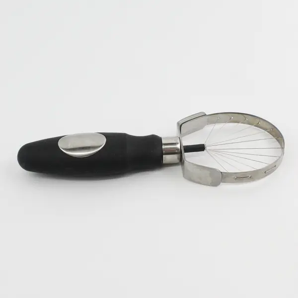 Progressive International Stainless Steel Avocado Slicer Black Nylon Handle
