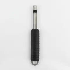 ROWOCO Stainless Steel Apple Corer Black Nylon Handle