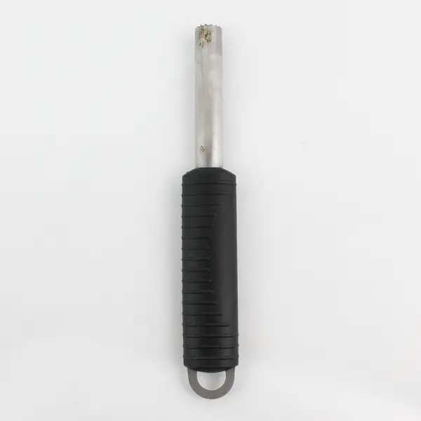 ROWOCO Stainless Steel Apple Corer Black Nylon Handle