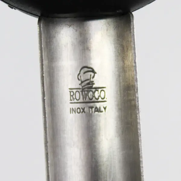 ROWOCO Stainless Steel Apple Corer Black Nylon Handle