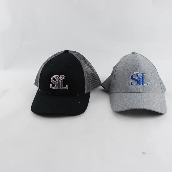 Lot of 2 SYL (Show Your Light) Baseball Caps with Wells Fargo Logo Adjustable