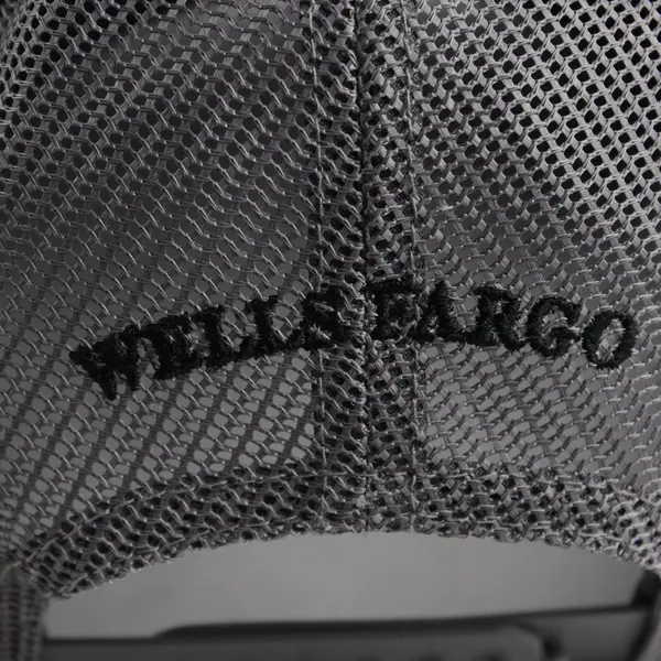 Lot of 2 SYL (Show Your Light) Baseball Caps with Wells Fargo Logo Adjustable