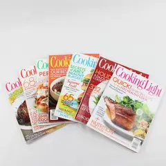 Lot of 7 Cooking Light Magazines Jan/Feb - May July September November 2010
