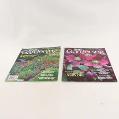 Lot of 2 Fine Gardening Magazines October 2020 & February 2021 Good