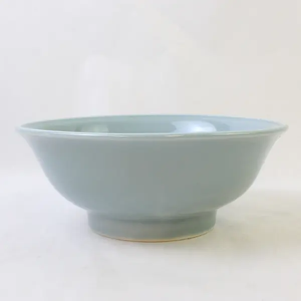 Light Blue Porcelain Bowl 9" Diameter - Good Pre-Owned