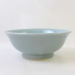 Light Blue Porcelain Bowl 9" Diameter - Good Pre-Owned