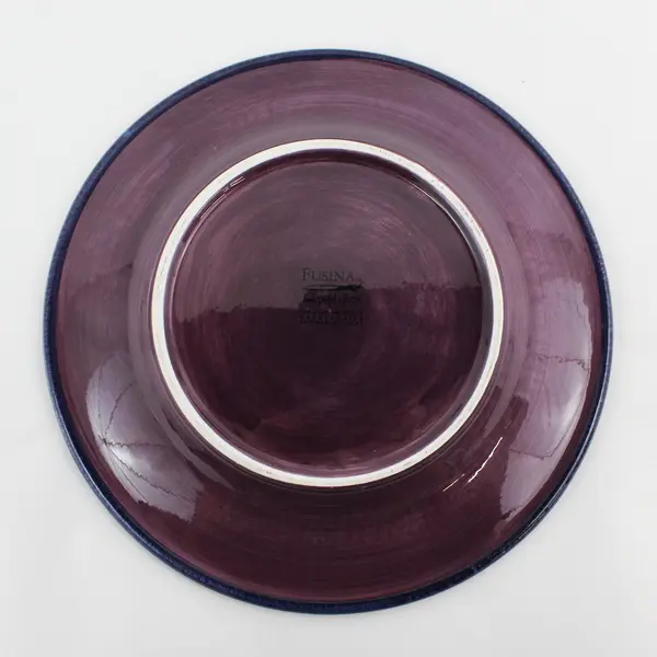 Tabletops Unlimited Fusina Purple Dinner Plate