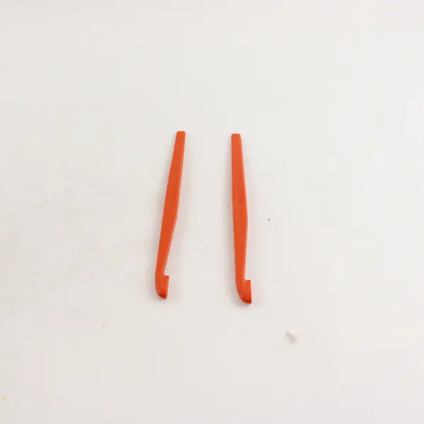 Lot of 2 Vintage Tupperware Citrus Peeler #727 Red Orange