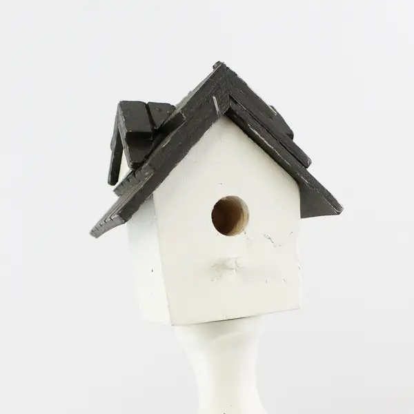 Lot of 3 Department 56 Birdhouse Spindle Yard Garden Stakes