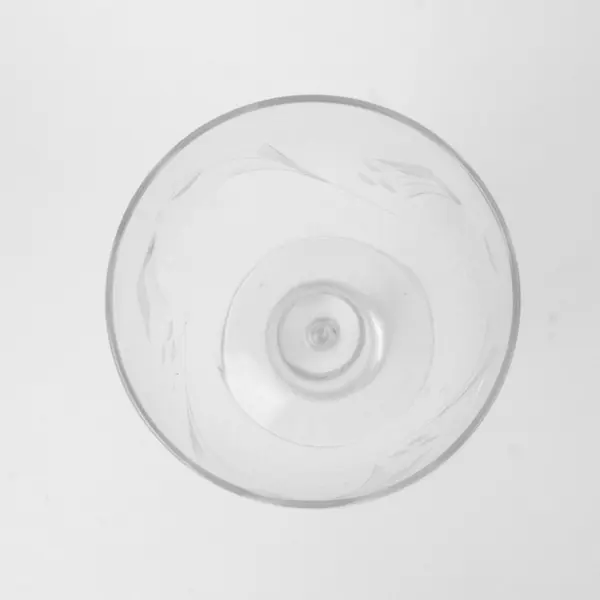 Princess House Heritage Etched Floral Wine Goblet Clear Glass