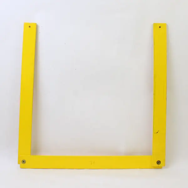 Vintage Aero Mayflower Transit Co. Yellow Wooden Advertising Folding Yardstick