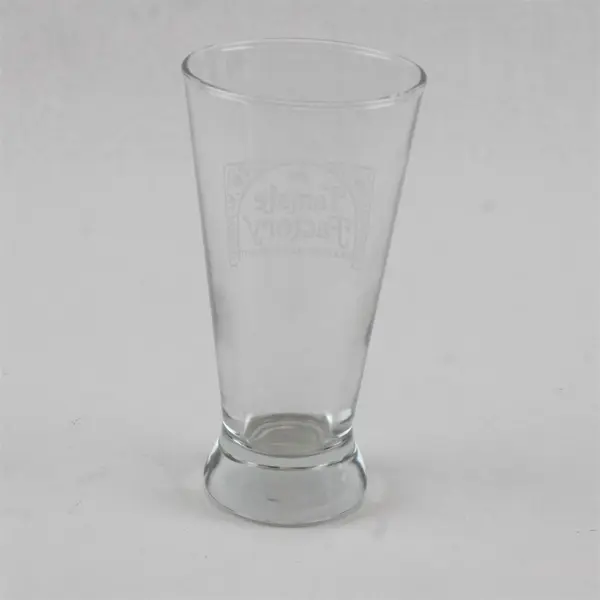 Libbey Pilsner Beer Glass Branded The Tamale Factory Clear