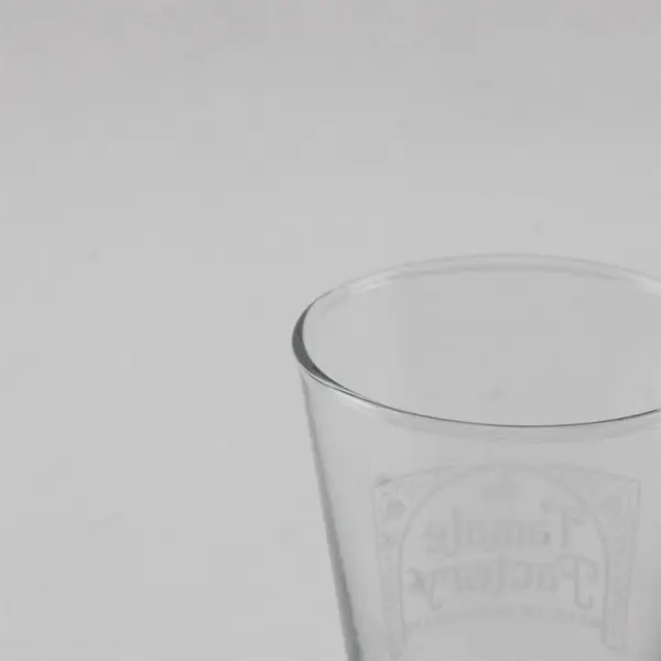 Libbey Pilsner Beer Glass Branded The Tamale Factory Clear