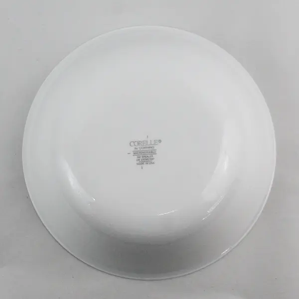 Corelle Rosemarie Double Green Stripes Vegetable Serving Bowl 8.5"