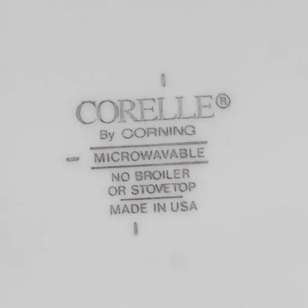 Corelle Rosemarie Double Green Stripes Vegetable Serving Bowl 8.5"