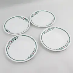 Set of 4 Corelle Rosemarie Bread Plates 6.75”