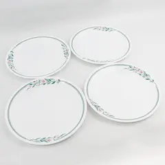Set of 4 Corelle Rosemarie 10.25" Dinner Plates