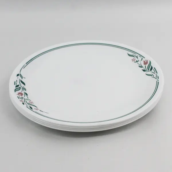 Set of 4 Corelle Rosemarie 10.25" Dinner Plates