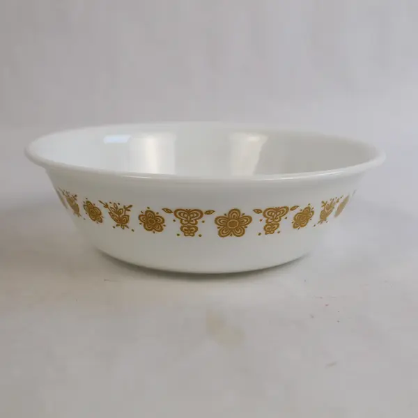 Corelle Corning Ware Butterfly Gold Cereal Bowl 6 Inch 