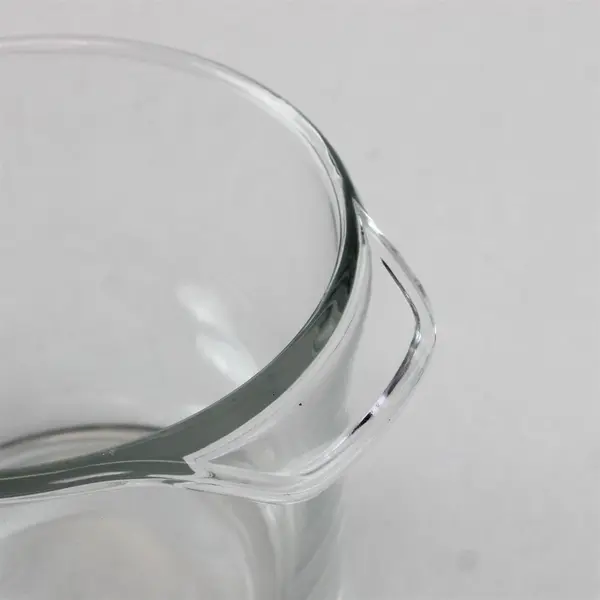 Vintage Luminarc French Glass Ice Bucket w/ Handles Made in France