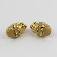 Vintage Avon Hatching Chick Gold-Tone Earrings
