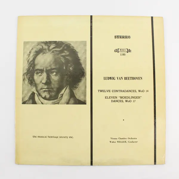 Ludwig van Beethoven - Vienna Chamber Orchestra*, Walter Weller 12" Vinyl Record