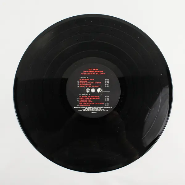 ZZ Top Afterburner 12" Vinyl Record LP 1-25342