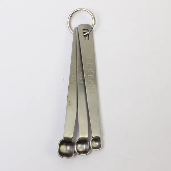 Stainless Steel Measuring Spoons Dash Pinch Smidgen 1/8 1/16 1/32 tsp Precise