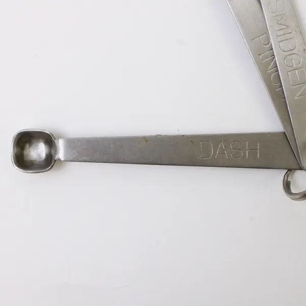 Stainless Steel Measuring Spoons Dash Pinch Smidgen 1/8 1/16 1/32 tsp Precise
