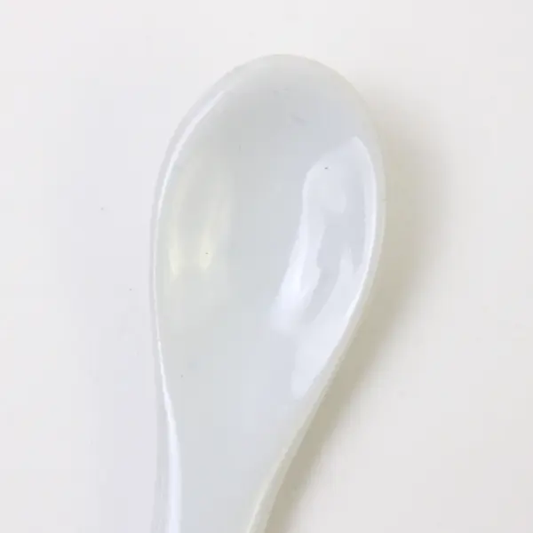 Vintage Porcelain Spoon Pink Rose Pattern Collectible 4" Tea Spoon
