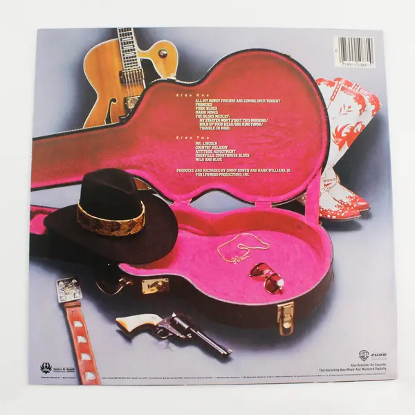 Hank Williams Jr. - Major Moves 12" Vinyl Record