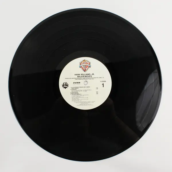 Hank Williams Jr. - Major Moves 12" Vinyl Record