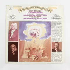 E. Power Biggs - Best Of Bach - 12" Vinyl Record