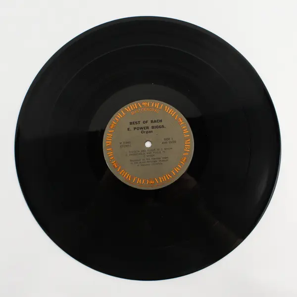 E. Power Biggs - Best Of Bach - 12" Vinyl Record