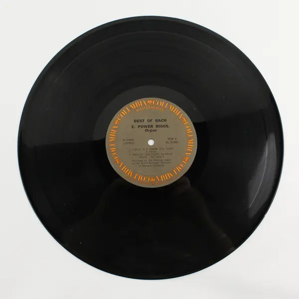 E. Power Biggs - Best Of Bach - 12" Vinyl Record