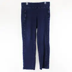 Style & Co. Dark Wash Straight-Leg Jeggings Faux Pockets Women's Large