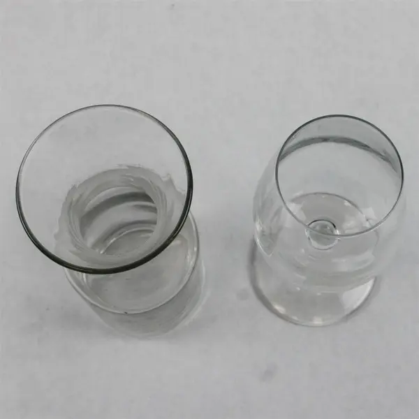 Lot of 2 Schwarzenberg Winery Promotional Drinking Glass Clear Vintage
