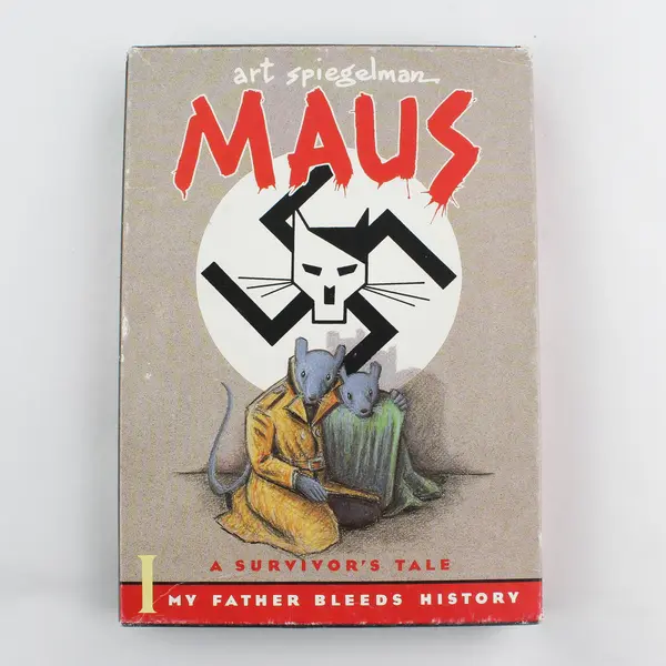 Maus I & II by Art Spiegelman WWII Holocaust Graphic Novel 
