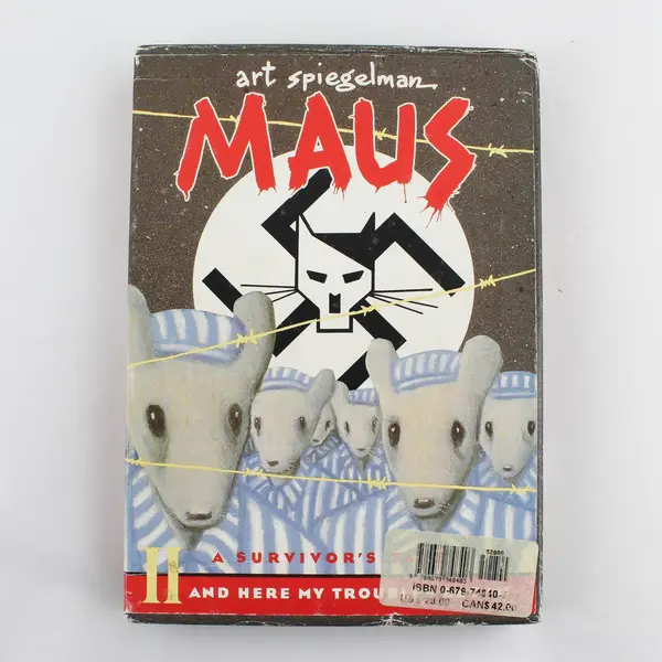 Maus I & II by Art Spiegelman WWII Holocaust Graphic Novel 