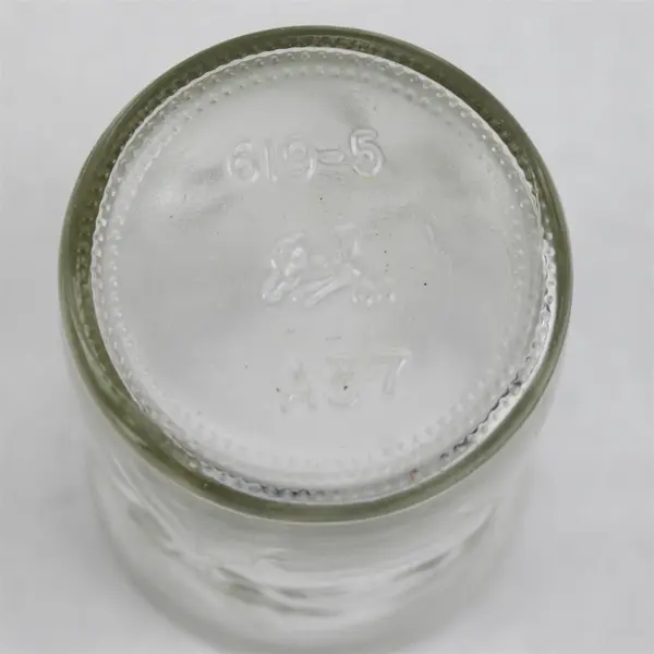 Set of 3 Vintage 1960s Anchor Hocking Atomic Starburst Juice Jelly Jars