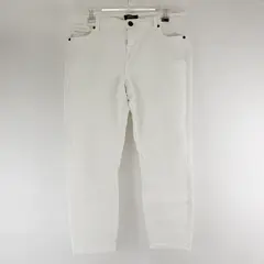 Buffalo David Bitton Aubrey White Mid-Rise Super Soft Capri Women's Size 14/34